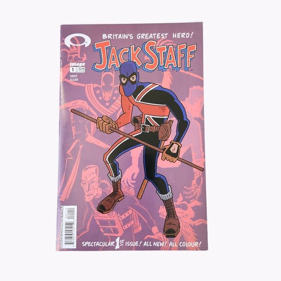 Image Comics Jack Staff #1 2003 Comic Book Collector Bagged Boarded - Picture 1 of 2
